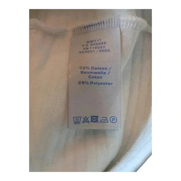 Boden | Hattie Shift Dress, Ribbed Ponte Knit, WW111, White, Size 6 - Picture 8 of 11